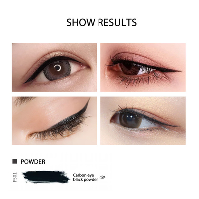 Αρχική μαύρη σκόνη Famisoo Biotouch μόνιμο Makeup Pigmento Eyeliner