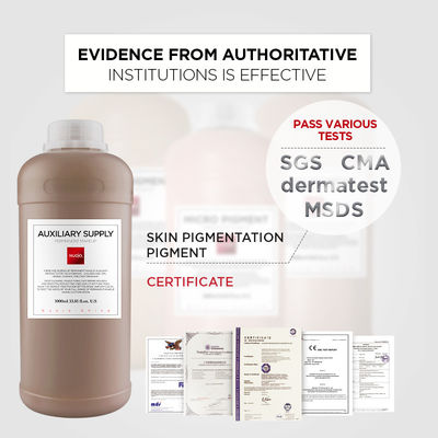 Μόνιμο μελάνι 1000ml δερματοστιξιών Makeup αναζωογόνησης δερμάτων μικροϋπολογιστών μίγματος/μπουκάλι